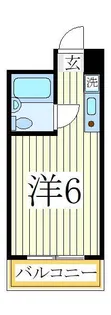 キャロット我孫子【5階】の間取り