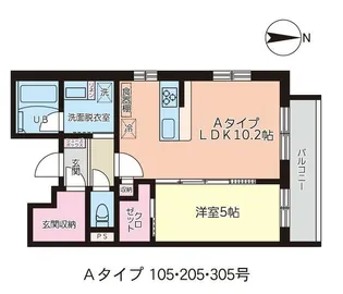 セピアコート上大岡【2階】の間取り