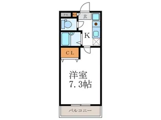 ミアカーザかどの【1階】の間取り