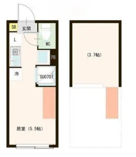 MIKI【2階】の間取り