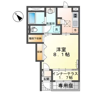 GRACERY【1階】の間取り