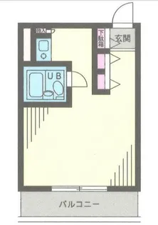 ビッグヴァンステイツ伊勢佐木町【1階】の間取り