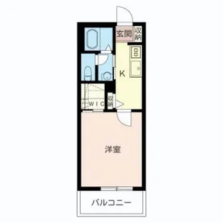 グルナーワルト菊名B【1階】の間取り