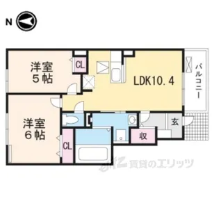 翔タイム1【1階】の間取り