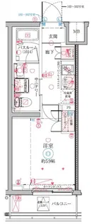 クレヴィスタ横浜鶴見【2階】の間取り