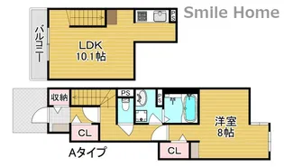 ブラウンメゾンの間取り