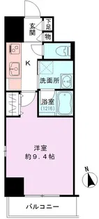 S-FORT新潟本町【7階】の間取り