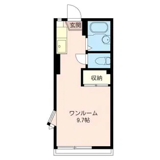 カトレアA【2階】の間取り