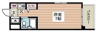エムズ・ガーデン【2階】の間取り