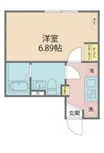 カインドネス田無II【2階】の間取り