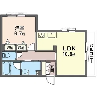Sha Maison A【2階】の間取り