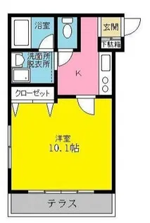 ハイムL&M【2階】の間取り