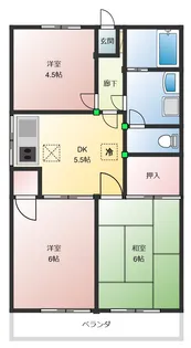 アーバンヒルズ【2階】の間取り