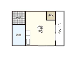 ウイング本町【3階】の間取り