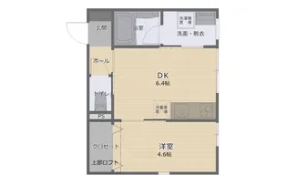 セレス【1階】の間取り