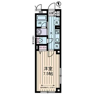 東京都文京区湯島2【マンション】の間取り