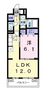 アルモニーブラッセ【3階】の間取り