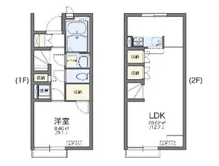 レオネクストチャーステージ【1階】の間取り