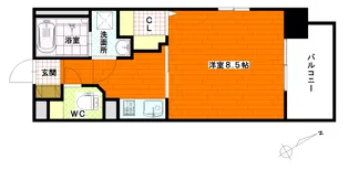 【当社管理物件】☆シャロンリッジ☆【8階】の間取り