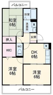 ハイローズ船橋弐番館【3階】の間取り