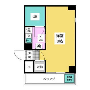 レヂデンス鈴木 A【3階】の間取り