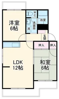 メゾンスーブニール【1階】の間取り