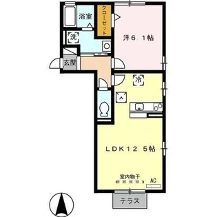 Arcadia【1階】の間取り