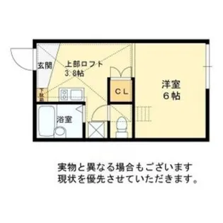 フレーズ弐番館【2階】の間取り