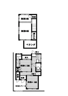 東京都豊島区上池袋1【一戸建】の間取り