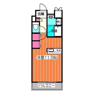 シェリールソル【1階】の間取り
