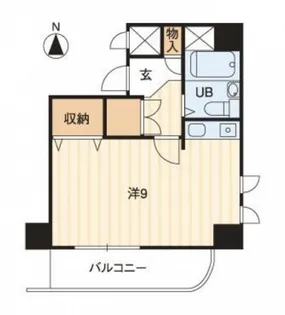 ダイアパレス京町II【5階】の間取り