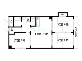 ステーションパレス京都【1階】の間取り