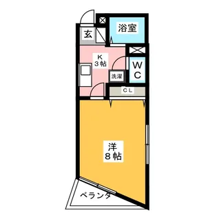 SHALLOW【2階】の間取り