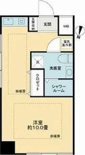ライオンズマンション鎌倉由比ガ浜【4階】の間取り