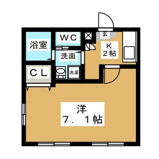 コンフォール千種【1階】の間取り
