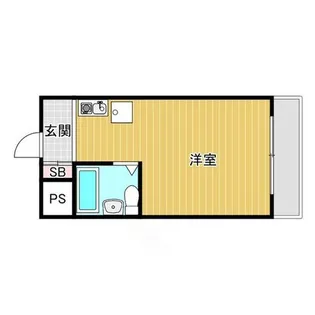クリアキューブ姫路【3階】の間取り