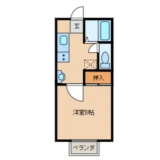 ジェイトピア ツ【1階】の間取り