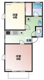 エポック飛鳥【2階】の間取り