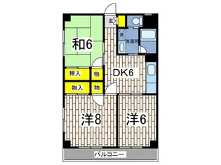 村山ビル【2階】の間取り