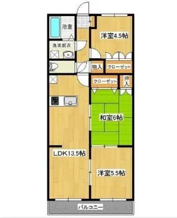 プロムナード【2階】の間取り