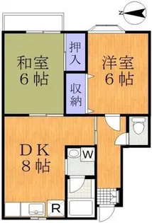 神奈川県川崎市高津区上作延4【アパート】の間取り