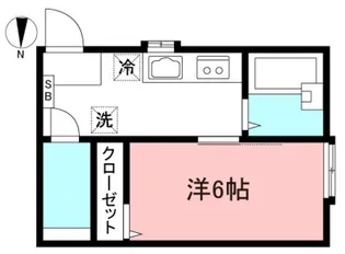 タウンコート【2階】の間取り