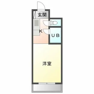 blooming FUCHU【1階】の間取り