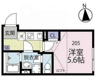 ラピス【2階】の間取り