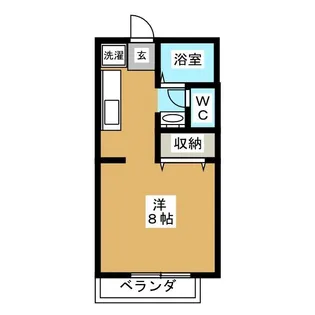 サンエステート【2階】の間取り