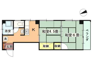 稲葉ハイツ【3階】の間取り