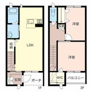 シャーメゾンロイヤルヒルズIVの間取り