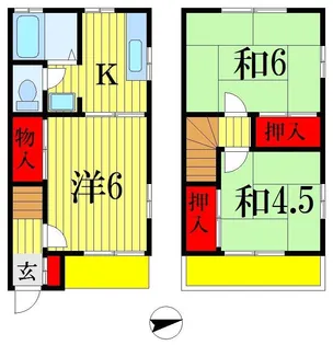 千葉県船橋市飯山満町1【一戸建】の間取り