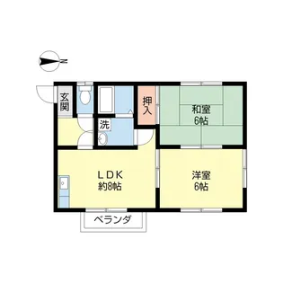 ボナール【2階】の間取り