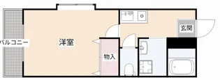 大阪府三島郡島本町桜井3【マンション】の間取り